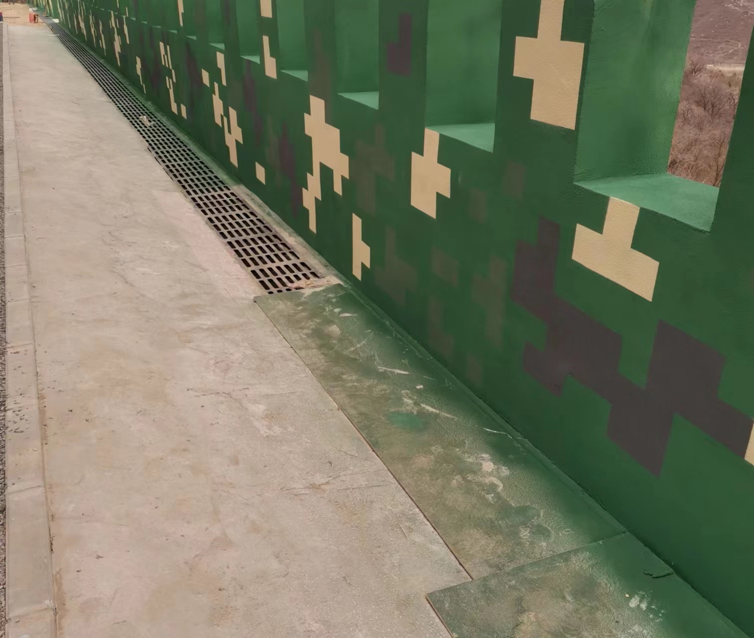 阿克苏围墙迷彩喷涂,数迷彩漆