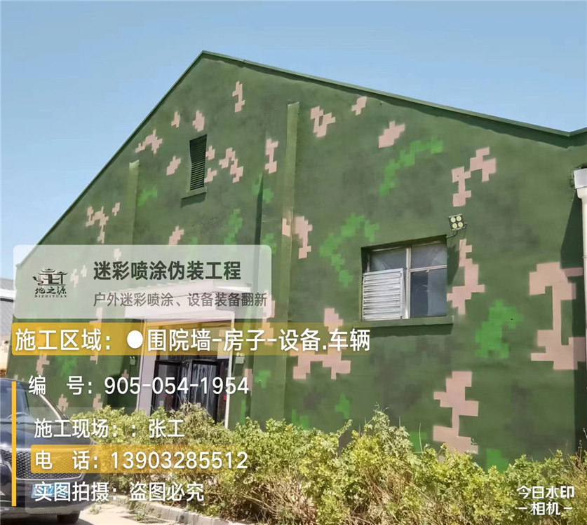阿克苏外墙数码迷彩漆施工报价清单（100㎡标准墙面测算）